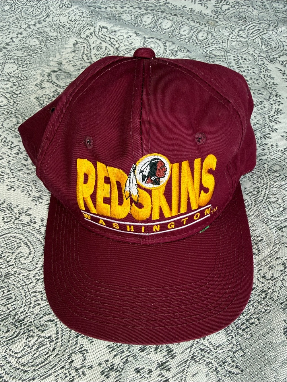 Washington Redskins Vintage Maroon Baseball Cap - Snap-back